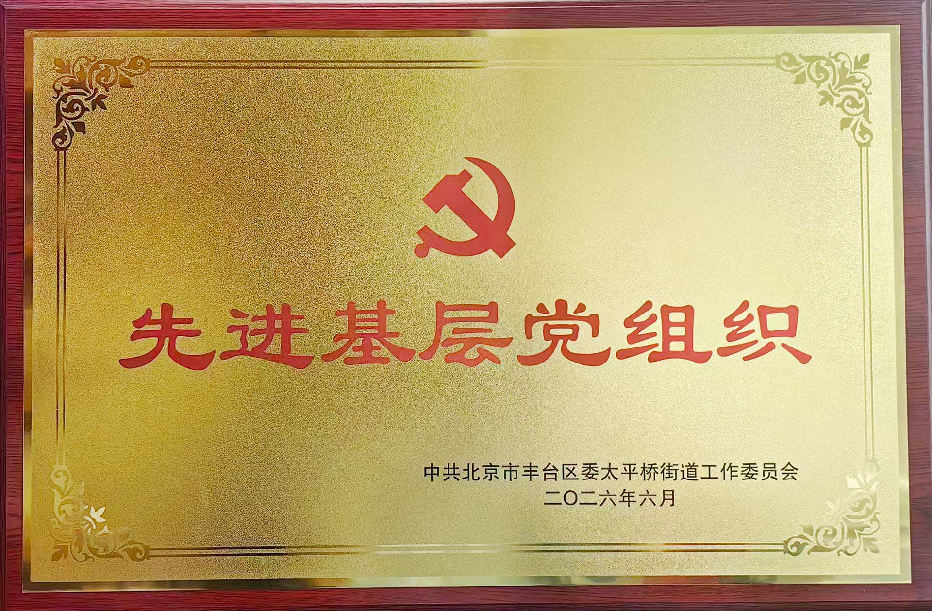 喜报｜党建引领践初心 载誉前行庆华诞——云开体育-开云(中国)招标集团党支部获评辖区“优秀基层党组织”